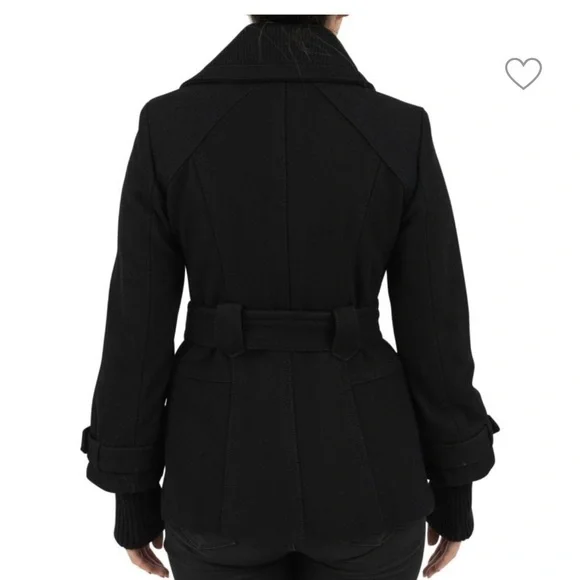 KENSIE Wool Blend Belted Jacket - Picture 2 of 8